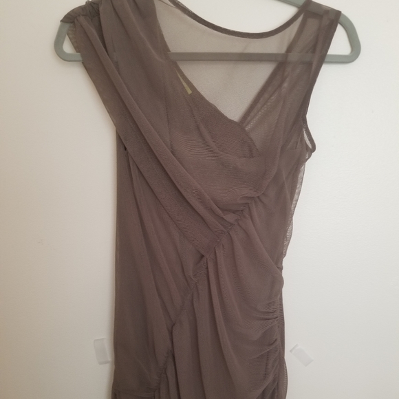 Gianni Bini Dresses & Skirts - Gianni Bini Tan Fitting Dress
